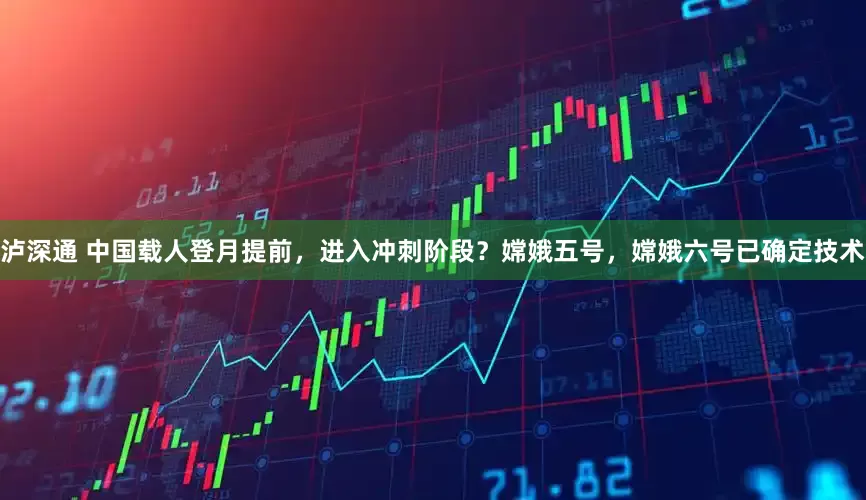 泸深通 中国载人登月提前，进入冲刺阶段？嫦娥五号，嫦娥六号已确定技术